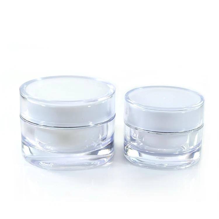 
Chengjin Luxury acrylic 5g 15g 30g Cosmetics plastic cream jar 