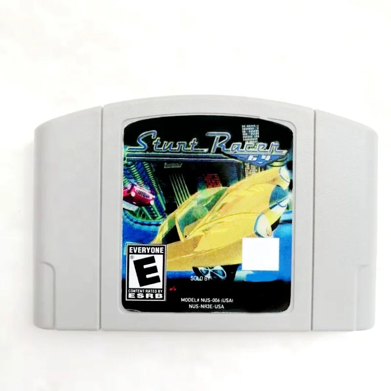 

In Stock USA Version English Language Retro Video Games Cards N64 Games Stunt Racer