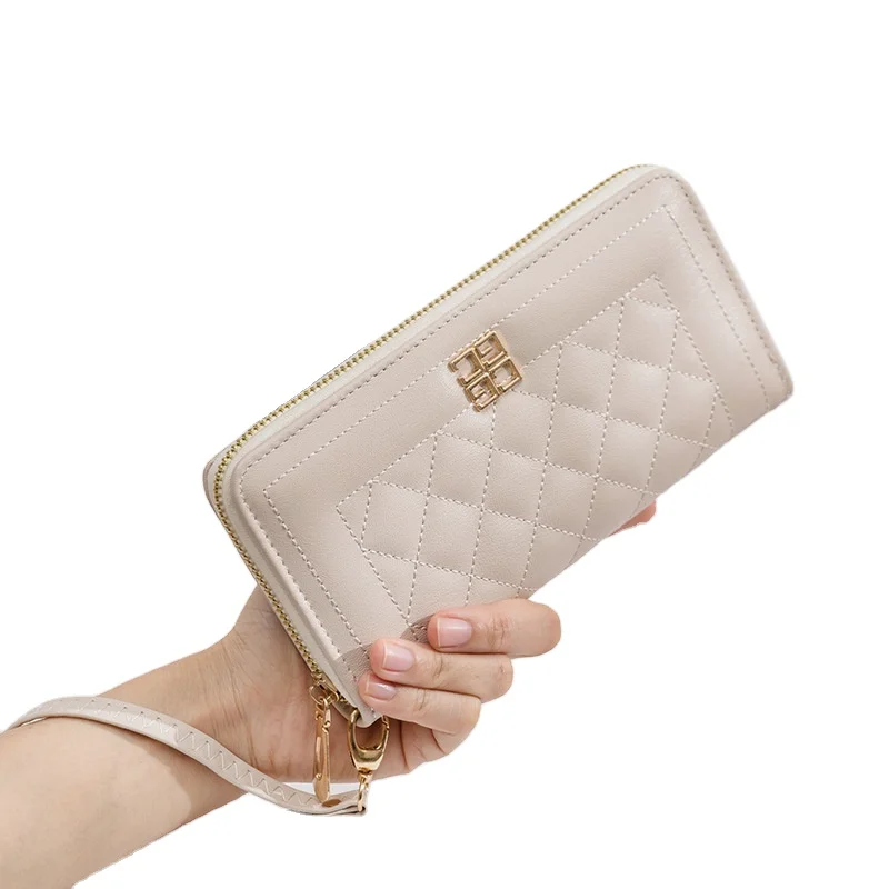 

2020 Long zipper Hand bag lady wallet (Transportation costs contact supplier), Customized color