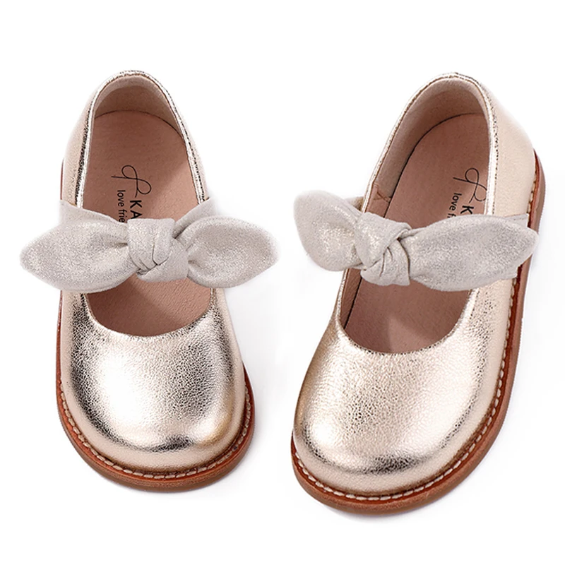 

Genuine leather baby shoes bowknot children's party shoes girls' dress shoes