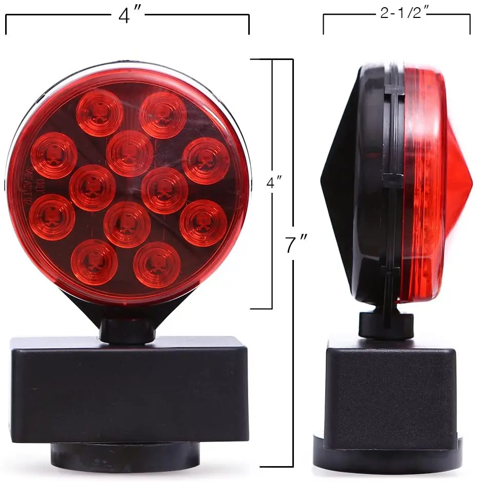 Rts Dot Ip68 12v Boat Trailer Tail Lights Led Trailer Towing