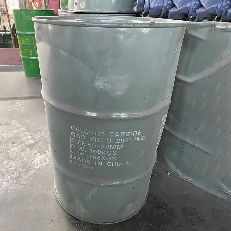 
Manufacturer 50 80mm Acetylene Gas Calcium Carbide China 