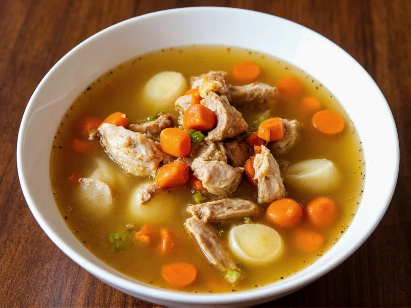 Old Fashioned Turkey Soup: Traditional Recipe & Techniques
