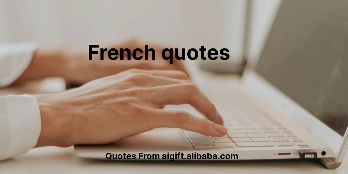 french quotes