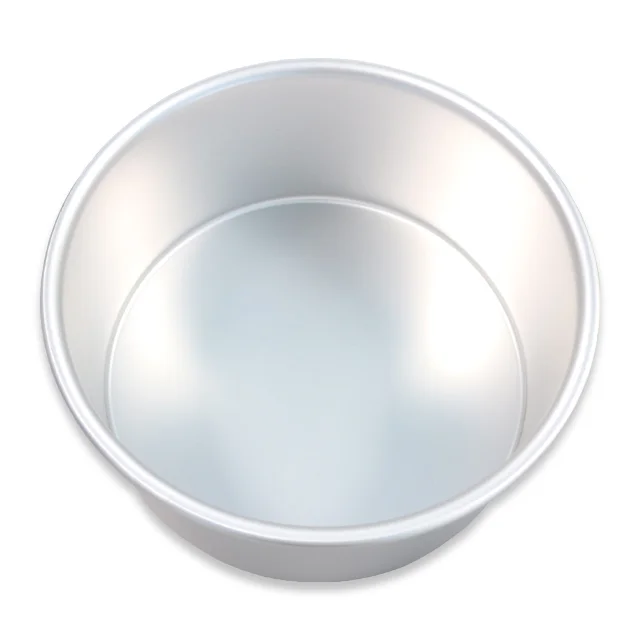 

Silver anodized Bakeware Aluminum Round Cake Pan with 4-Inch to 12-Inch Cake Pans