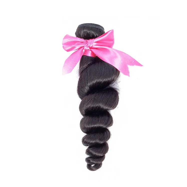 

1 Bundle of Cambodia Loose Wave 10a Grade Hair 100% Human Hair Weave Brands Cheap Virgin Raw Real Human Hair For Sale on China