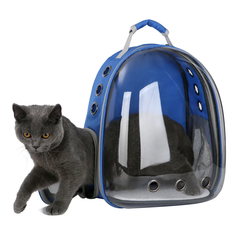 

Hot Selling Transparent Space Capsule Panoramic Backpack Capsule Pet Breathable Backpack Pet Cat Carrying Backpack, Multicolor