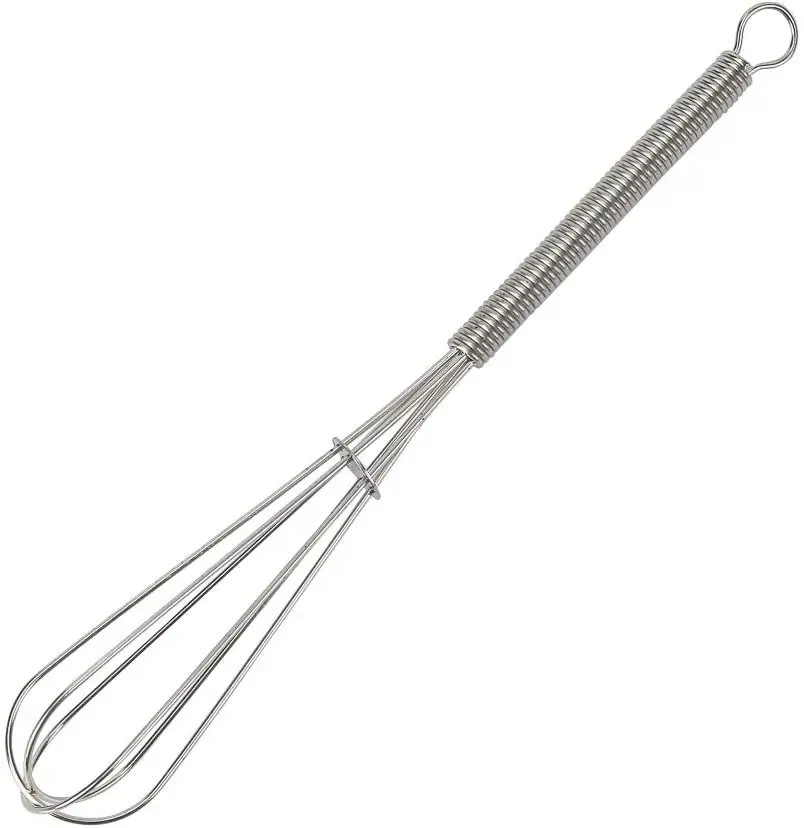 

Amazon Hot Selling Mini  Stainless Steel Whisk manual egg beater mixer hand egg beater coil whisk