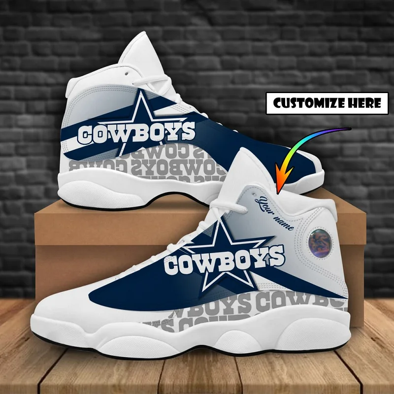 

Wholesale New Cowboys Custom Print Logo Design Sneakers Fashion Sport Sneaker Unisex Breathable Team Casual Shoes