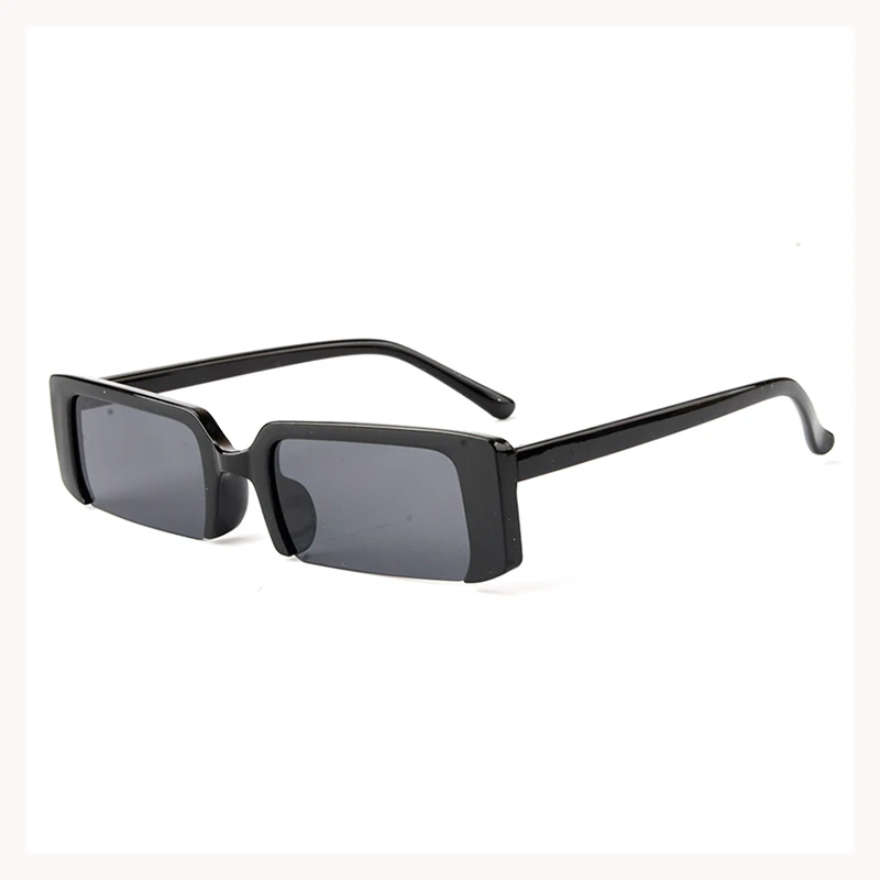 

Fashion Women Sunglasses Men Rectangle Custom Wholesale Square Black Vintage Sun Glasses Sunglasses, Customizable