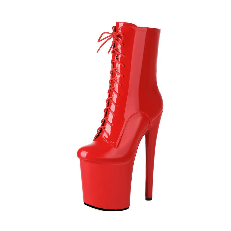 20cm Dancer Strip Dancer Nightclub Gothic Full Dress Costume Women's Platform Plus Size Crossdressing Party Runway Modelling