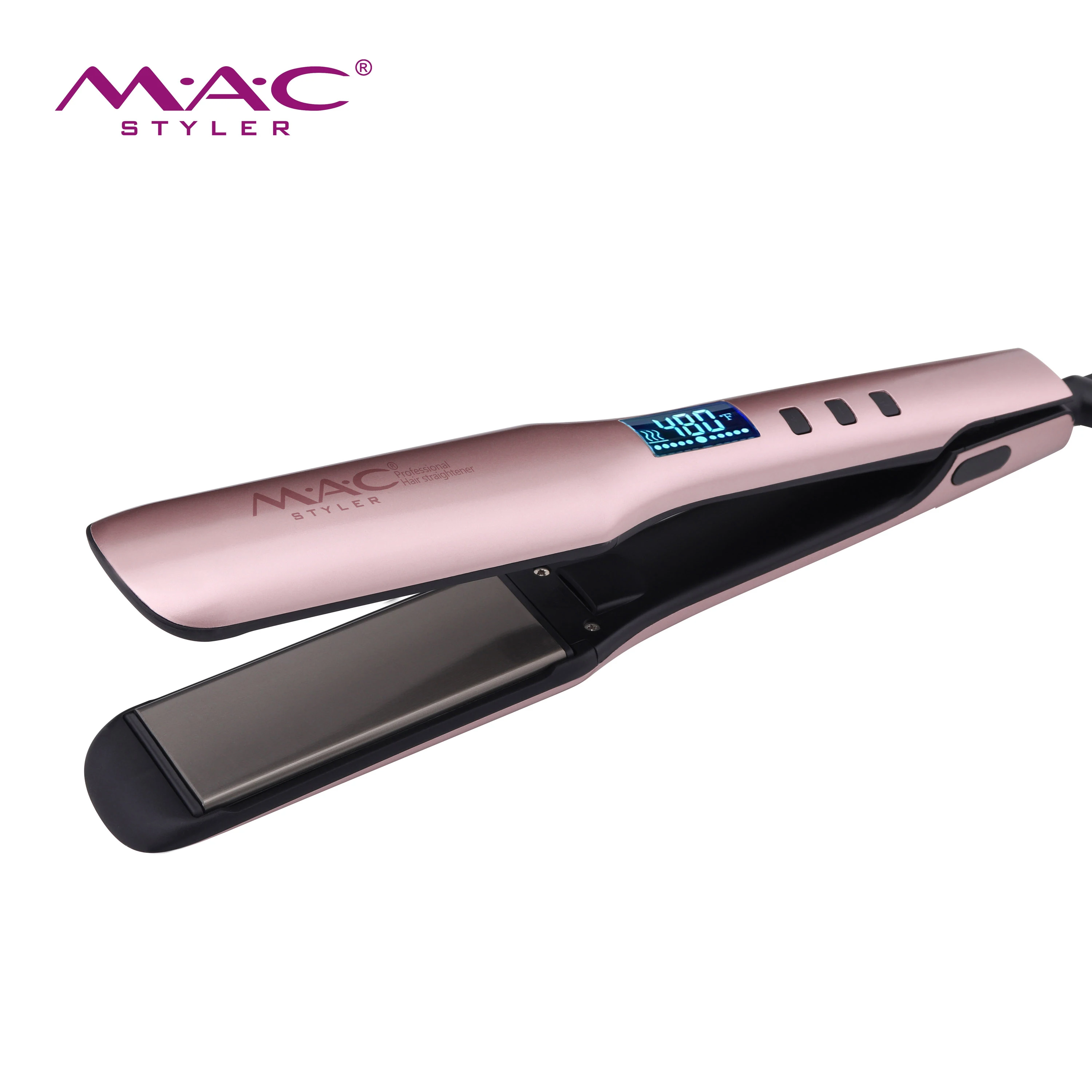 

Fast Heating Titanium Flat Irons Professional Hair Straighteners High Quality Private Label Hair Iron