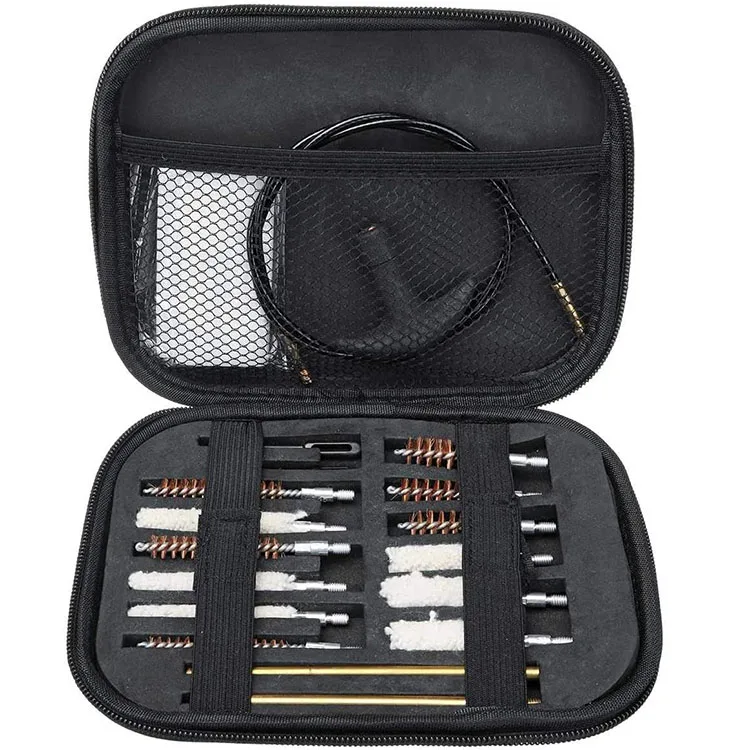 

20pcs Outdoor Pistol Shotgun Hunting Tool Brush Accessories Gun Cleaning Kit with Carrying Case