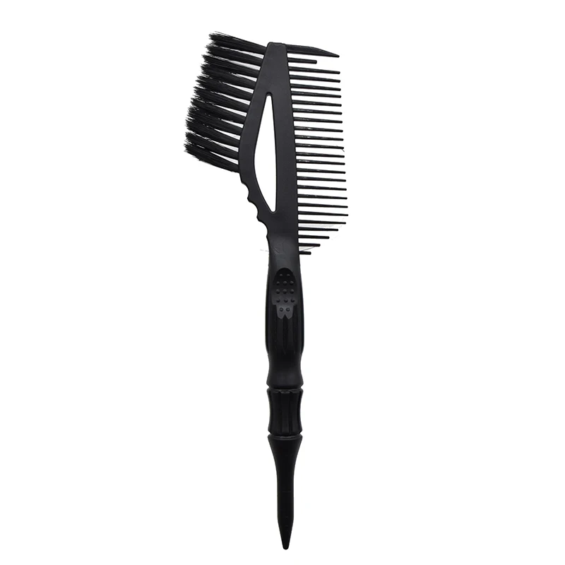 

Hot Salon Hair Color Tint Brush Hair Dye Brush with Comb Salon Hair Dyeing Brush+Comb Combo for Hairstyling, Black+red