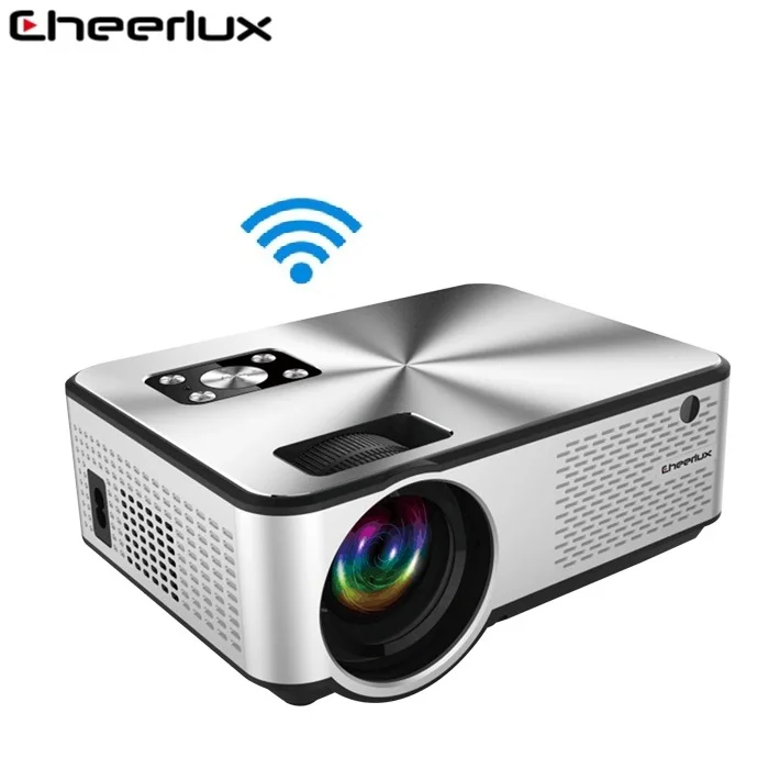 

UPGRADE C9 WIFI Projector Mini portable Projecteur Video Beamer Screen Mirroring WIFI DISPLAY HD LED VIDEO HD Projectors 4 Home