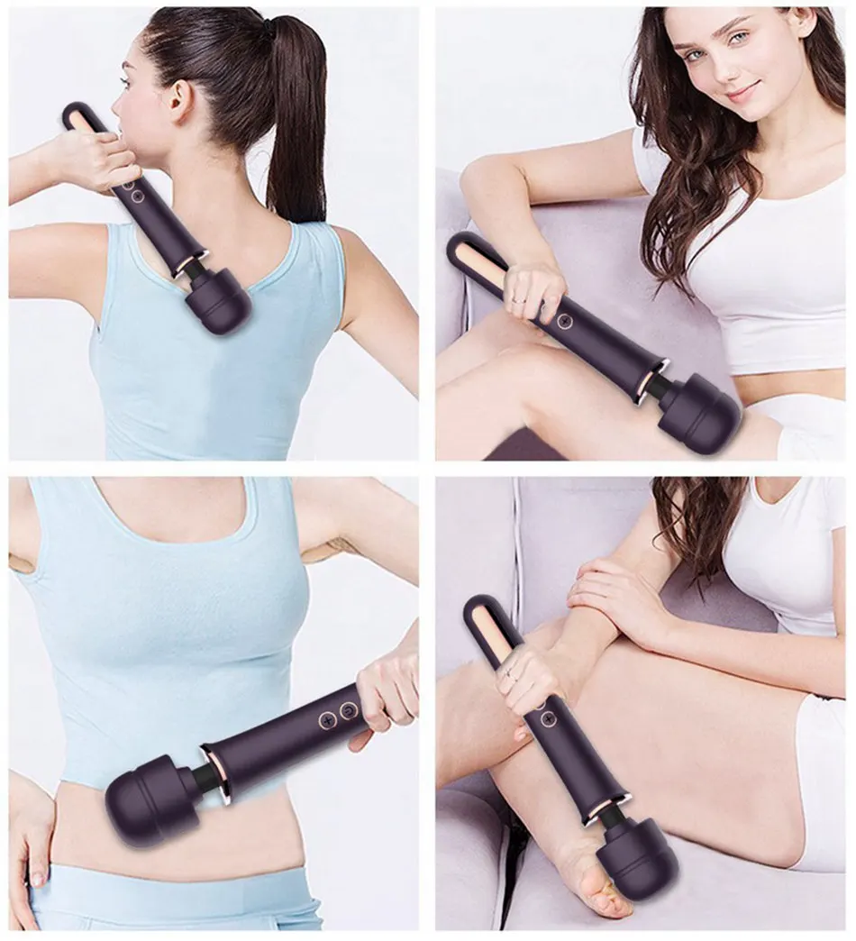 Powerful  10 modes Vibrator For Woman Huge AV Magic Wand Personal Body Massage Clitoral Stimulator Big Vibrator Erotic Sex Toys