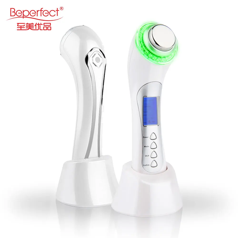 

BP-0152 Personal Care Ultrasonic Photon Therapy Beauty Skincare Rejuvenation Device, White