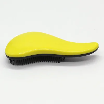 

Hot selling Magic Anti-static Plastic Salon Styling Tool Detangling Handle Tangle Shower Curve TT Comb Hair Brushes, Picture