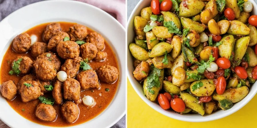 Mixed Vegetable Curry with Rice