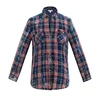 AW20-21 new designer cowboy style yarn dye check fabric for mens shirt