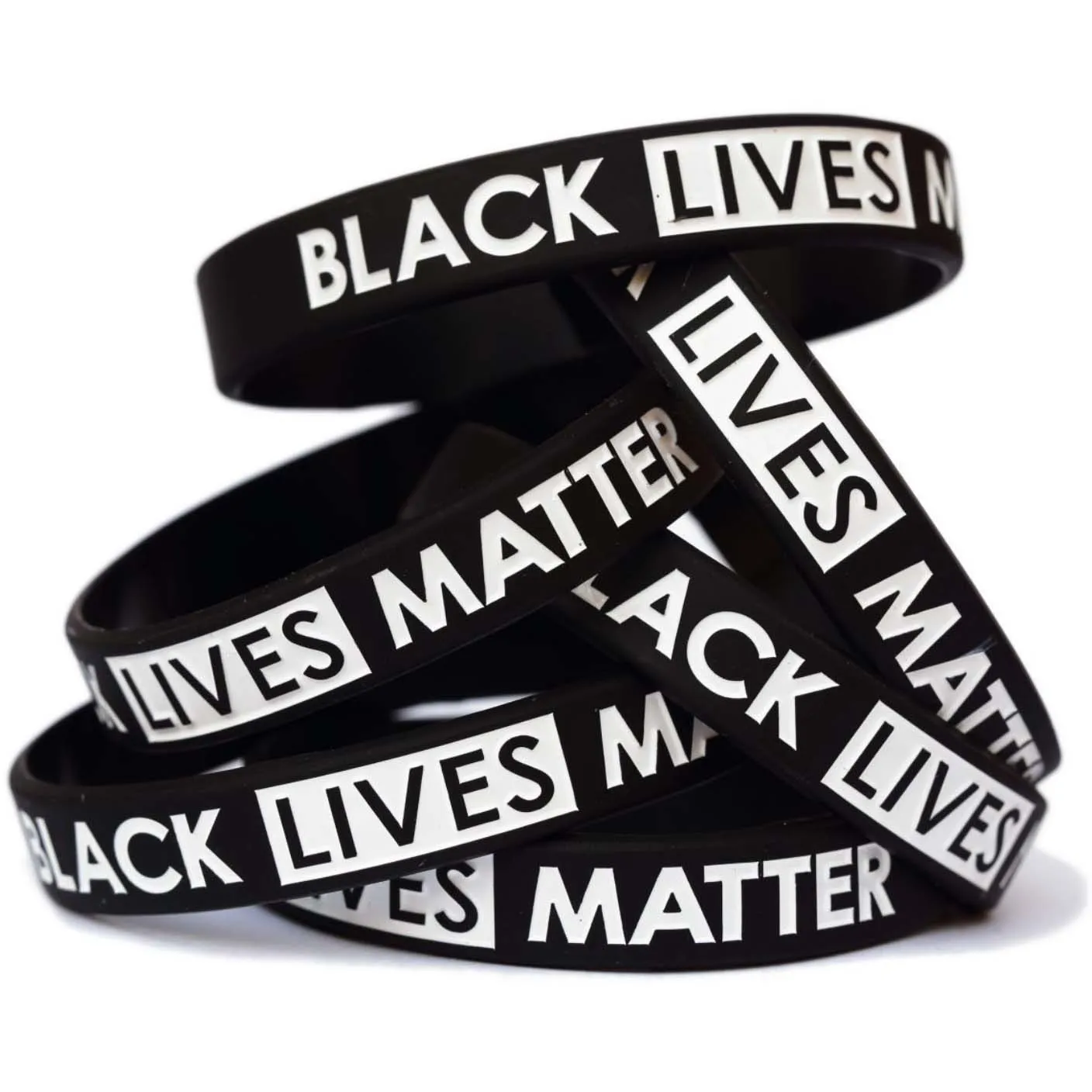 

custom silicone bracelets Black Lives Matter, Solid,swirl,segment,glow,uv