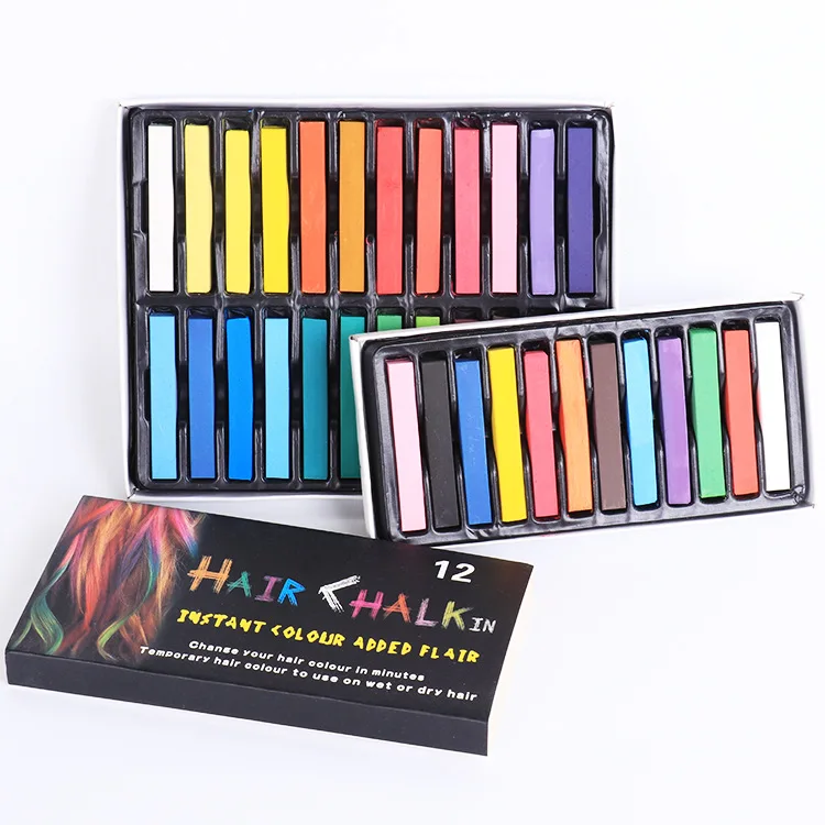 

Amazon 6 to 36 color tie hair dye color chalk