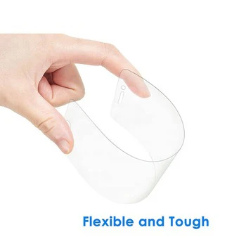 

9H Tempered Glass Screen Protector for Xiaomi RedMi Note 7, Clear and black printing