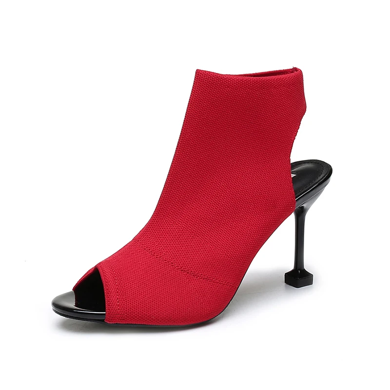 

2021 Summer Other Trendy Shoes Mature Sexy 8cm Heeled Sandals Stiletto High Heel For Women And Ladies