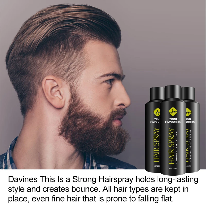 Private Label Men's Hair Styling Products Hair Gel Smoothing Strong ...