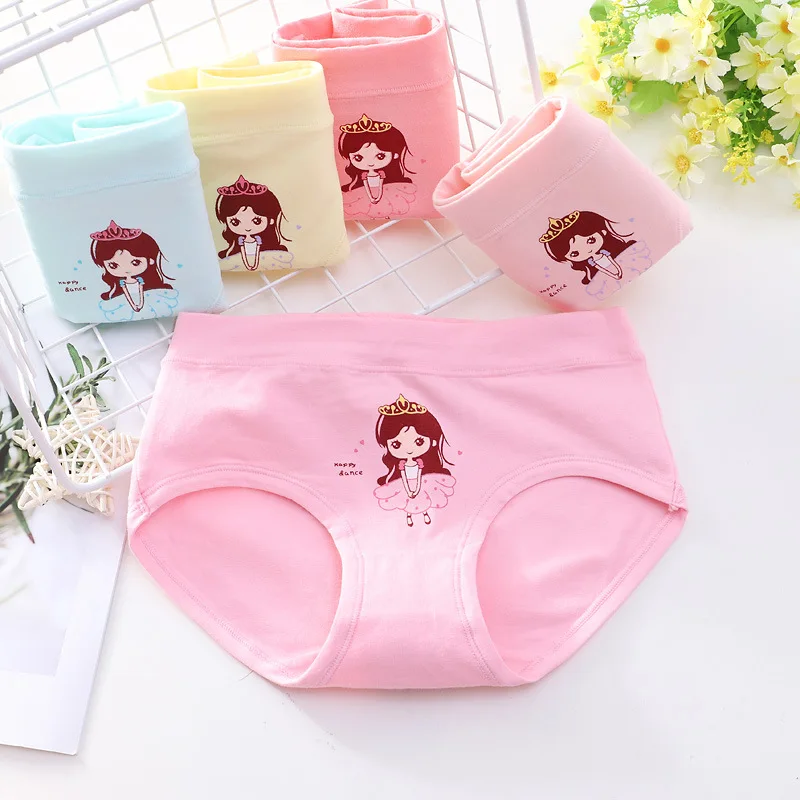 

Amazon Hot Selling Children Underwear Kids Girls Cute Print Briefs Bikini Girl Panties Underwear, Mix