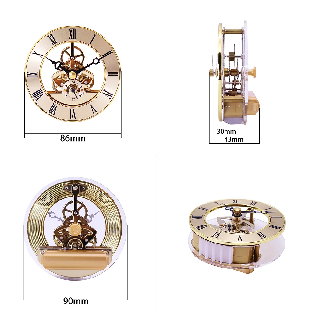 86MM Skeleton Clock Insert