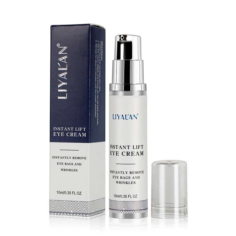 

LIYALAN OEM Private Label Anti Wrinkle Anti Aging Remove Dark Circles Eye Bag Removal Eye Cream