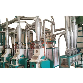 10-200tpd Industrial Flour Mill,Maize Milling Machine For Sale In ...