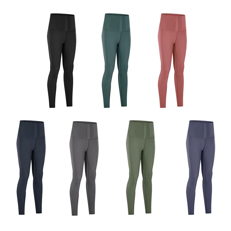 

Factory supply high waisted women light gray comfortable waist trainer leggings