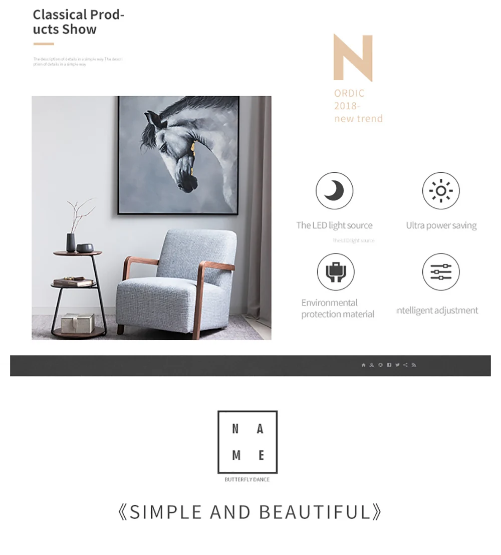 New design 18W 24W indoor wall light triangle 180degree rotatable white LED night light