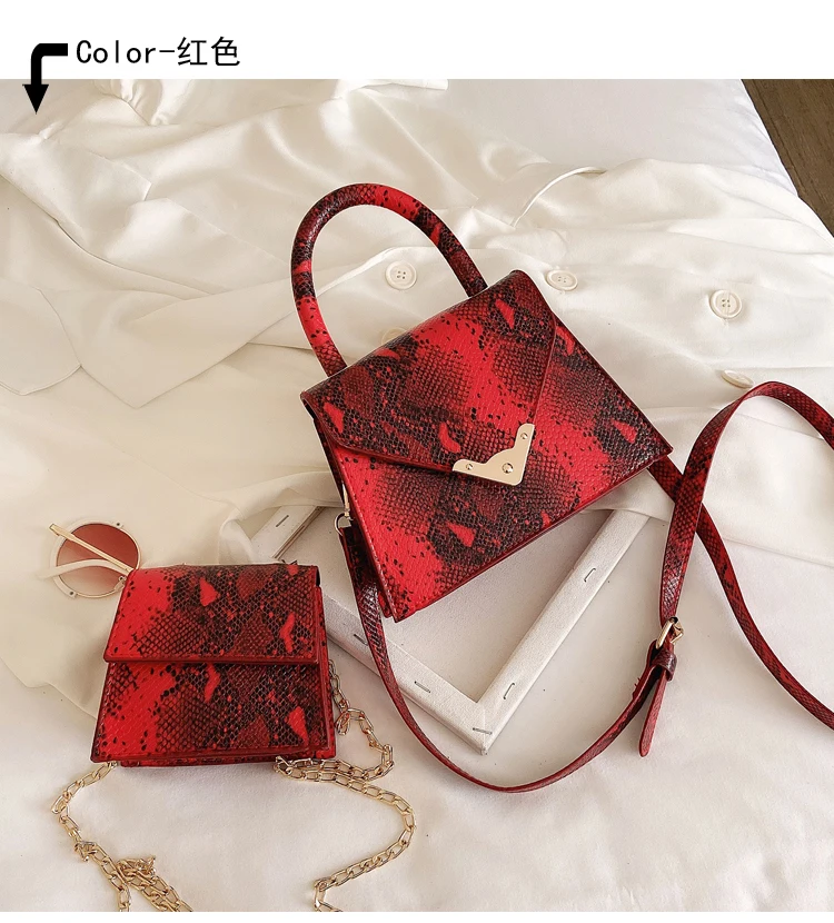 

Snakeskin purse 2021 new arrivals handbag for women bags designer handbags famous brands purse and handbags, Picture color