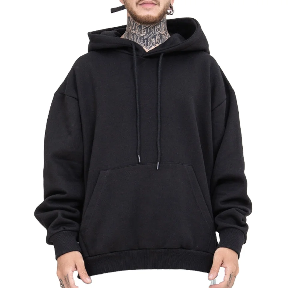 

2021 Custom Logo and Print Blank Men's Hoodies & Sweatshirts Women & Men Winter Plain Fleece Pullover Hoodie Sweatshirt Tops