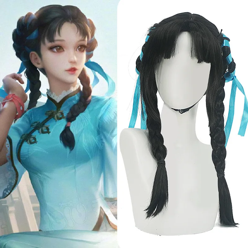 

Animation wig king Xishi Shiyu recall Jiangnan girls cosplay fake hair styling styling styling split body