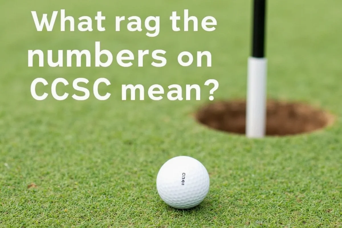 what do the numbers on golf balls mean