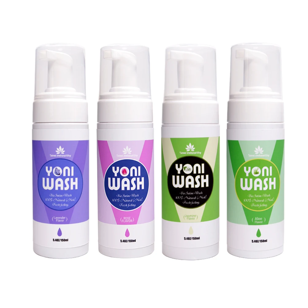 

100% natural herbal Vaginal Itching Yoni clean Lotion 150ml PH balanced for intimate area yoni wash private label