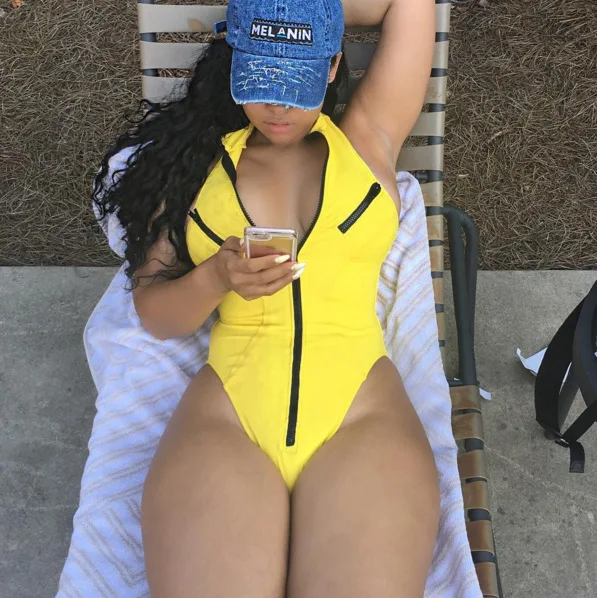 

2021 summer women clothing Printed Breathable Solid Sexy Printed Zipper High Waist Elastic Romper Triangle sexy swimwear, Picture showed