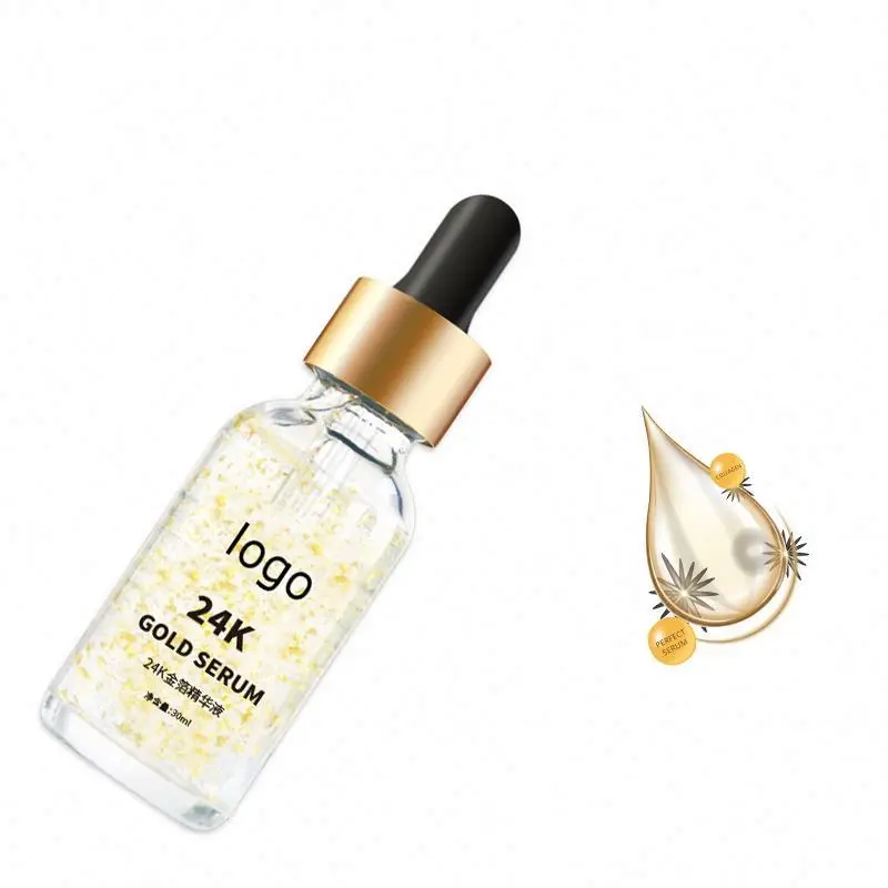 

wholesale Private Label Korea Skincare Whitening Antiaging Moisturizing Face 50Ml 24K Gold Serum