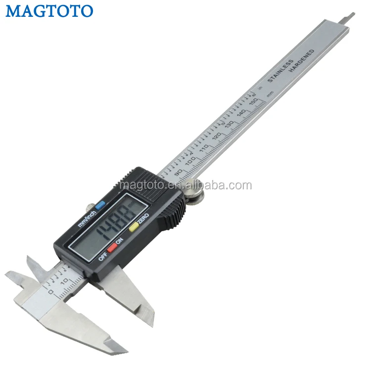 Insize Inside Groove Digital Caliper Dial Vernier Caliper 0300mm 6" 0
