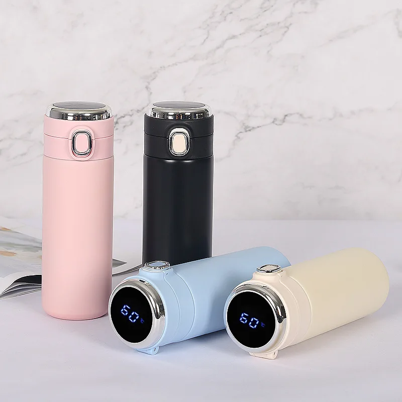 

Mikenda New Products Smart Stainless Steel Water Bottle Led Temperature Water Bottles, As pictures