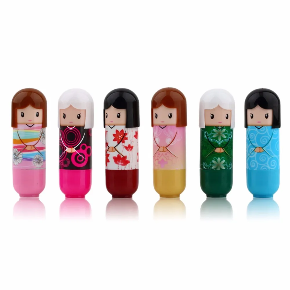 

1 Piece Cute Doll Lip Balm Lasting Moisture Pure Natural Lipstick Lip Gloss Cream Brand Makeup