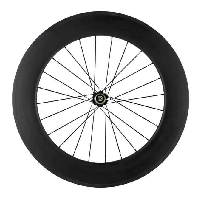 

TB2172 88MM 700C Cyclocross Gravel Bike T700 Carbon Wheelset Road bicycle wheels J-Bend 25mm 3K Wheels novatec 271 hub, Black