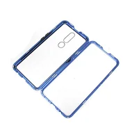 

Phone Case Factory Clear Magnetic Flip Glass Carcasas Para Celular for Oppo A Reno2 F Z Reno Ace 3 K5 A91 A9 2020 A8 A7 F11 Pro