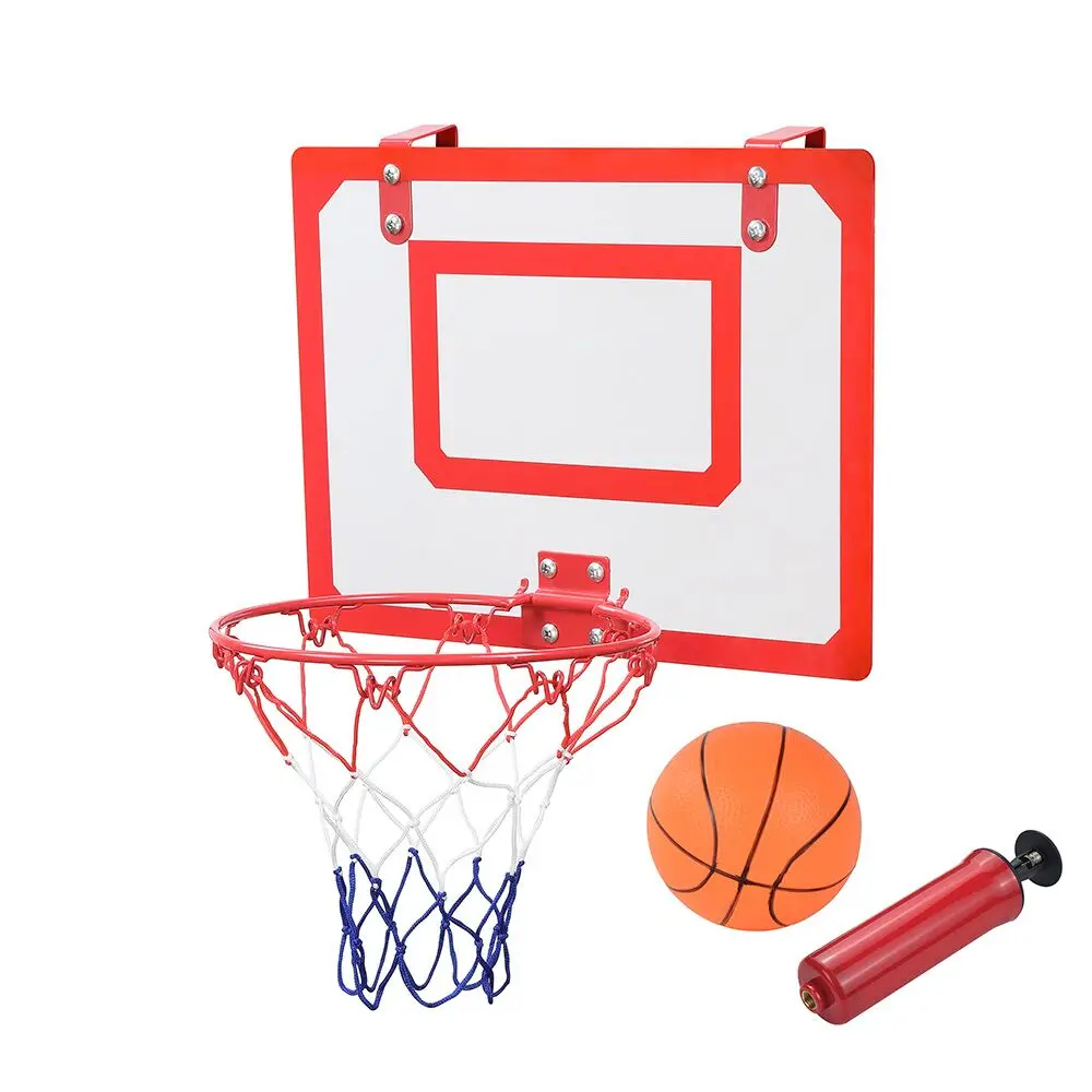 

Wholesale home indoor sports ball basketball shooting game kids wall mount basketball board, Black