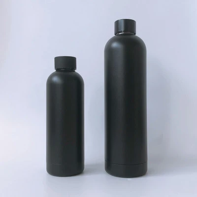 

Mikenda 1000ml Double wall stainless steel 304 water cup vacuum thermos flask metal bottle with rubber paint, Mix