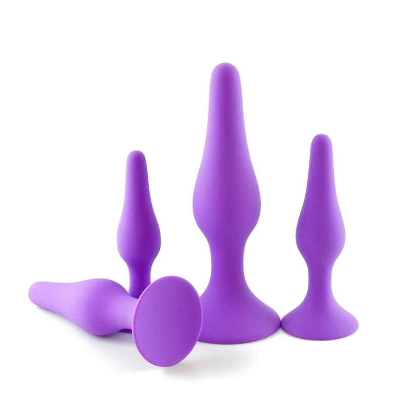 Individual anal plug from the 4-piece kit